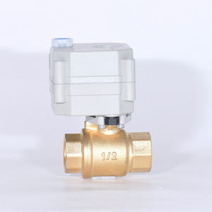 Vanne à boisseau sphérique électrique miniature Tonhe DN15 1.0Mpa filetée pour le contrôle de l'eau - Product Image 3