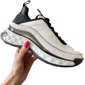 Zapatos de plataforma con cordones de malla para mujer, estilo Torre, de moda, populares en internet, tendencia Ins, para invierno y otoño. - Product Image 1