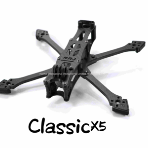 Kit de châssis de drone FUS Classic-X5 de 5 pouces, version DC / XH avec plaque en fibre de carbone, pièces de châssis de drone de course FPV Freestyle RC O4 Pro - Product Image 5