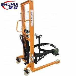 Multifunktion aler manueller Öl trommel heber 400KG 400B-1 Greifer typ mit Waage Handöl trommel stapler Made in China Bestseller - Product Image 3