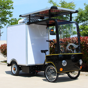 Nouveau Vélo de Livraison Quadricycle à Quatre Roues, Vélo Cargo <span class=keywords><strong>Électrique</strong></span>, Mini Fourgonnette, Vélo Camion à 4 Roues, Vélo <span class=keywords><strong>Électrique</strong></span> de Fret avec Caisse - Product Image 2