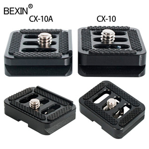 Bexin Quick Release Plate For <b>Tripod</b> Mini Aluminum Alloy Flip Lock Digital Camera Accessory - Product Image 5