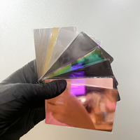 Carte NFC en métal noir avec puce personnalisée 4442 magnétique de 0,8 mm, carte bancaire en métal vierge pour gravure au laser, taille de carte bancaire en métal