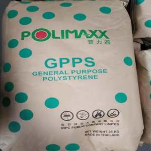 Plástico GPPS de Alta Calidad, Poliestireno de Uso General, Resina Plástica Virgen PS, Gránulos de GPPS para Inyección y Extrusión - Product Image 1