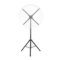 Ventilateur holographique 3D portable pour l'éducation STEM, projecteur holographique interactif avec support numérique et couvercle transparent