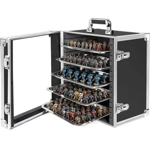 Boîte de transport miniature pour figurines de table avec plateaux magnétiques en métal pour jeux de société et RPG – Vente en gros - Product Image 1