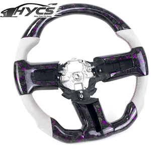 Volante de fibra de carbono forjado para <span class=keywords><strong>Ford</strong></span> <span class=keywords><strong>Mustang</strong></span> GT <span class=keywords><strong>GT500</strong></span> 2008-2013 personalizado - Product Image 3