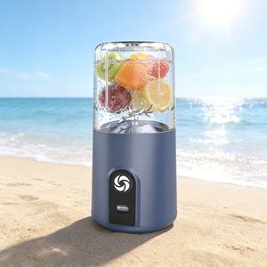 Mixeur portable robuste de 260 ml pour glace pilée et smoothies, sans BPA, qualité alimentaire, rechargeable sur batterie, mode turbo, anti-fuite - Product Image 5