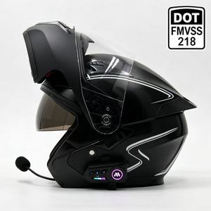 <span class=keywords><strong>Casco</strong></span> Modulare per <span class=keywords><strong>Moto</strong></span> <span class=keywords><strong>Nero</strong></span> <span class=keywords><strong>Opaco</strong></span> con Visiera Solare Interna, Certificato DOT, in ABS, per Corse, Vendita all'Ingrosso - Product Image 1
