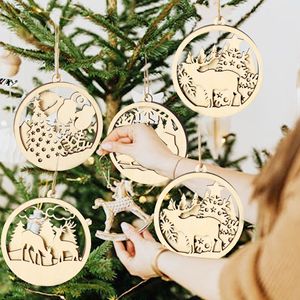 Laser Cut Blank DIY Painting 3D albero <span class=keywords><strong>di</strong></span> <span class=keywords><strong>natale</strong></span> <span class=keywords><strong>in</strong></span> <span class=keywords><strong>legno</strong></span> cavo ornamenti appesi alce renna pupazzo <span class=keywords><strong>di</strong></span> neve <span class=keywords><strong>natale</strong></span> decorazioni per la casa - Product Image 5