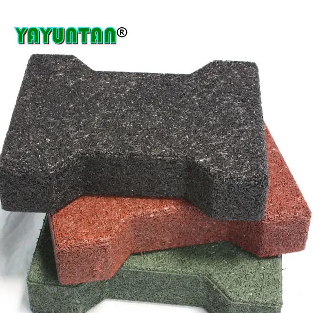 Factory Direct Sales EPDM Granules Rubber Colored Soft Playground Rubber Flooring