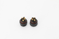 Connecteur à vis JiaHui M20 3 broches, droit, étanche IP68, contact en laiton, 2-3 broches, 25A, nylon, pour équipement extérieur