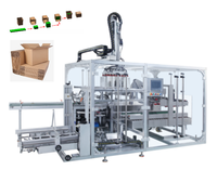 Machine d'emballage automatique de cartons avec préhenseur robotique pour produits en bouteille multi-spécifiques