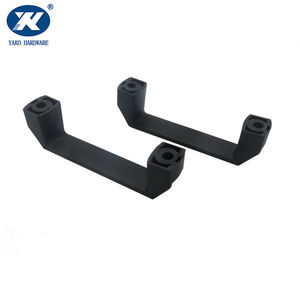 Insulated Square Profile Nylon Plastic <strong>Door</strong> Window Handle of Standard Household Cabinet Equipment Insulation Pull Handle - Product Image 3