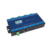 Serveur série industriel 4 ports isolé RS485 vers Ethernet avec chipset ARM 9+Linux, alimentation CC 9-36V, prenant en charge Modbus RTU/TCP et MQTT