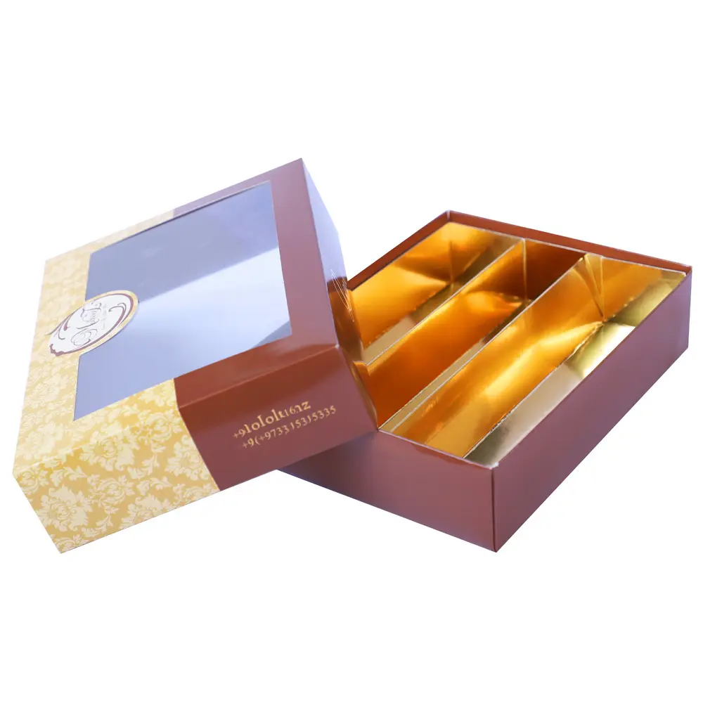 Luxe Divali Papier Sweet Box Indien Vide Mini Bébé Garçon Sweet Box Emballage