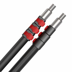Pértiga Telescópica Profesional Multiusos con Bloqueo Giratorio, Ligera y Extensible para Limpiar Polvo, Rodillos de Pintura y Cambiar Bombillas - Product Image 1