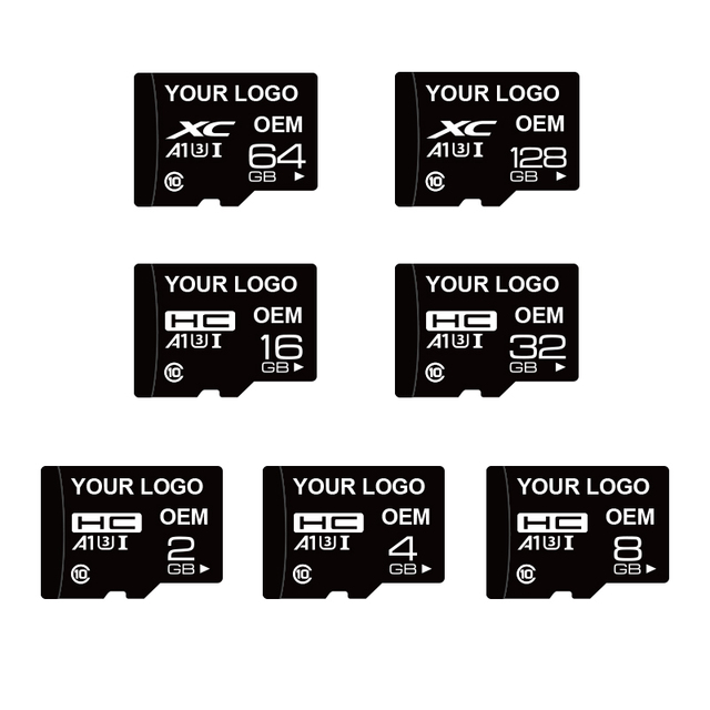 EAGET Mini  SD Memory Card 2GB-256GB Class 10 Tf Card for Samsung Android Phone Case Tablet Sd Card OEM