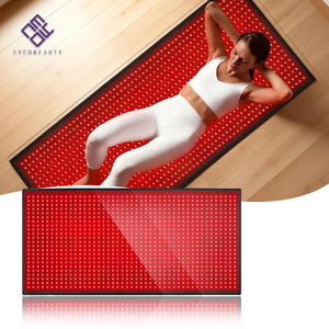 Tapis de luminothérapie infrarouge proche <span class=keywords><strong>EYCO</strong></span>, luminothérapie rouge pour tout le corps, couverture de sauna pour utilisation à domicile - Product Image 1