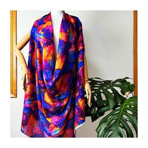 Tessuto di cotone con stampa digitale per abito tessuto in popeline con motivi floreali grandi personalizzati acquista <span class=keywords><strong>online</strong></span> per abbigliamento - Product Image 3