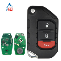 MS 2 + 1 boutons 433MHz 4A puce FCCID OHT1130261 P/N 68416784AA porte-clés à distance de voiture intelligente pour Jeep clé de voiture télécommandée sans clé