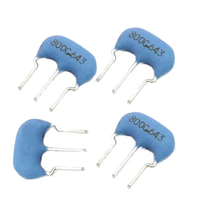 Taidacent CSTLS8M00G53-B0 4Mhz 6Mhz 8Mhz 9 Mhz 10Mhz 16Mhz 20MHZ DIP-3 Ceramic Resonators Ceralock 3 Pin Crystal Oscillator