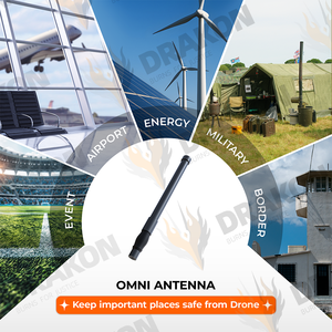 6dbi Glasvezel Antenne Voor Antidrone Systeem 720-840Hz 6d Bi Klokveer Communicatie Antennes - Product Image 5