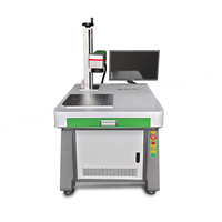 Marqueur laser 3D à fibre CO2 de type bureau pour l'acier inoxydable, le bois, le plastique, graveur laser, machine de gravure et d'impression