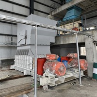 Concasseur à double rouleau pour matériaux électrolytiques destiné aux usines d'électrolyse d'aluminium