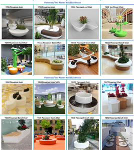 ชุดเก้าอี้ไม้ไฟเบอร์กลาสเพื่อความสวยงาม Y502เฟอร์นิเจอร์กลางแจ้งสำหรับสวนโรงยิมโรงแรมโรงพยาบาล - Product Image 5