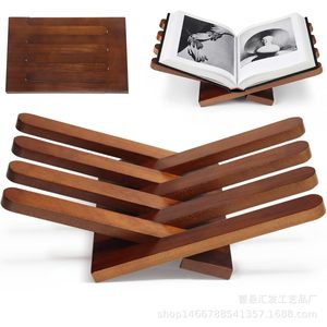 Estantería plegable de madera en forma de X de 13 pulgadas, diseño moderno, para almacenamiento y exhibición de libros. - Product Image 4