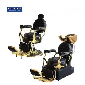 Station de <span class=keywords><strong>shampooing</strong></span> de lavage à contre-courant réglable professionnelle unité de lavage de cheveux de Salon avec <span class=keywords><strong>système</strong></span> de vidange de repose-pieds ergonomique de chaise hydraulique - Product Image 4