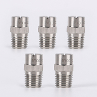 BYCO 1/4 "フラットファンステンレス鋼vジェットスプレーノズル、800050スプレーノズル