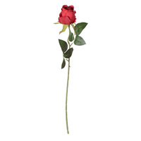 Rose artificielle pour décoration de mariage et de salon, fleurs en soie faites à la main, matériaux en gros de Chine