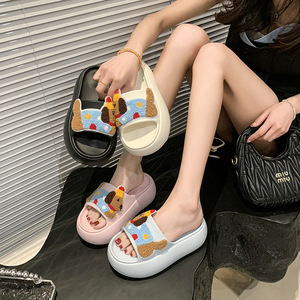 Sandali Estivi Casual da Donna All-Match con Suola Morbida, alla Moda, Tinta Unita, Scarpe da Spiaggia Slip-On - Product Image 2