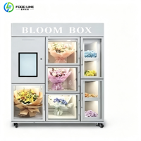 Máquina Expendedora Refrigerada para Exteriores de Flores Híbridas, Solución Inteligente de Venta Minorista para la Venta de Ramos Frescos