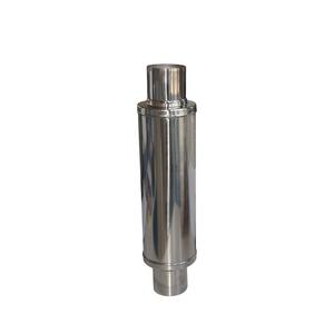 Silenciador de escape universal Resonador 304 Acero inoxidable 2,5 Pulgadas <span class=keywords><strong>Inelt</strong></span> Salida de 2,5 pulgadas - Product Image 3