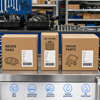 Étiquette thermique autocollante 70x100mm, rouleau d'étiquettes thermiques directes avec revêtement supérieur, auto-adhésives pour codes-barres, entrepôt, usine, directement de la fabrique