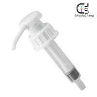 Pompe distributrice de sirop en plastique pour bouteilles, type à pression, capacité 30cc, qualité alimentaire, pour liquides (gel douche/shampoing/savon vaisselle)