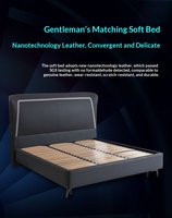 Lit intelligent électrique Dream Lily personnalisé, vente directe d'usine, avec matelas en mousse à mémoire de forme, hauteur réglable, moderne et ultra-confortable