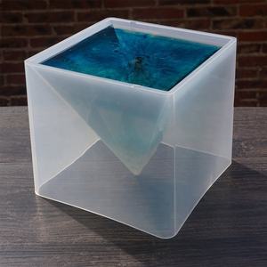 큰 피라미드 금형 수지 실리콘 금형 DIY Orgonite 피라미드 - Product Image 4