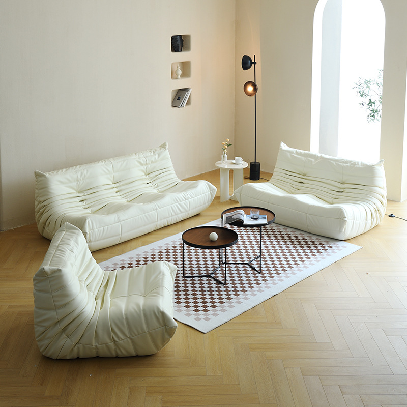 Роскошный угловой диван Caterpillar, для гостиной, 1, 2, 3 места, кожаный секционный бархатный напольный диван, диваны для отдыха