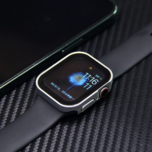 Vetro impermeabile + cover rigida per IWatch 7 <span class=keywords><strong>6</strong></span> 5 4 SE Protezione schermo per <span class=keywords><strong>Apple</strong></span> <span class=keywords><strong>Watch</strong></span> 45mm 44mm 40mm 41mm - Product Image 3