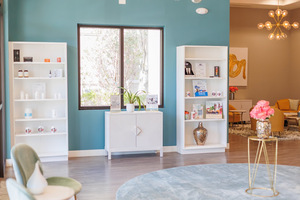 Ánh Sáng Sang Trọng Sáng Slate Tiếp Nhận Bàn Đàm Phán Thẩm Mỹ Viện Bàn Tư Vấn Ý Tối Giản Máy Tính Bàn Đơn Giản - Product Image 3