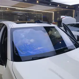 Hohe VLT80 % Chamäleon Auto Tönung Membran Bunte blaue Auto Tönung folie 1,52*30m Fenster folie
