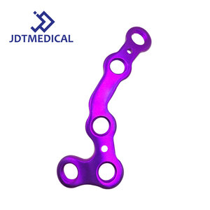 Chỉnh hình titan hình chữ L <span class=keywords><strong>metacarpal</strong></span> tấm khóa CNC chuốt thiết bị y tế - Product Image 3