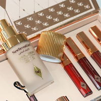 Ensemble de maquillage complet personnalisé de haute qualité avec étiquette privée, fond de teint imperméable, rouge à lèvres, fard à paupières, poudre, blush