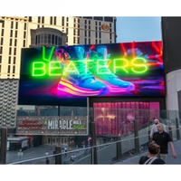 Écran LED extérieur 3D à vision directe P3 P4 P5, panneau publicitaire couleur HD, écran LED incurvé étanche