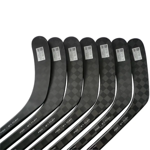 Op Maat Gemaakte Hoge Kwaliteit Ijshockeysticks Carbon Composiet Zilveren Hockeystick Gemaakt In China