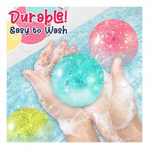 Premium Quality Slow Rising Sensory <b>Squishy</b> Ball Kids' Ice Cube Toy with Mochi Sticky Texture for Stress Relief Squeeze Toys - Product Image 4